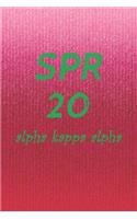 SPR 20 Alpha Kappa Alpha