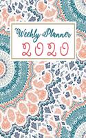 2020 Weekly Planner: 12 Month, Weekly Monthly Appointment Calendar, Agenda Schedule Organizer Journal, Mandala Colorful