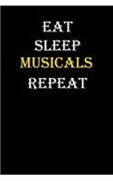 Eat, Sleep, Musicals, Repeat Journal