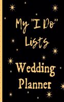 My I Do Lists Wedding Planner