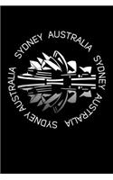 Sydney Australia: A Journal, Notepad, or Diary to write down your thoughts. - 120 Page - 6x9 - College Ruled Journal - Writing Book, Personal Writing Space, Doodle, N
