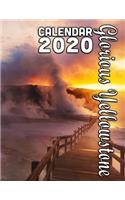 Glorious Yellowstone Calendar 2020: 14 Month Desk Calendar for Lovers of Nature, Tress, and our Beautiful Yellowstone National Park