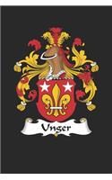 Unger: Unger Coat of Arms and Family Crest Notebook Journal (6 x 9 - 100 pages)