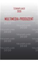 Terminplaner 2020 Multimedia-Produzent: Organisator für Beruf und Studium Multimedia-Produzent. Terminkalender, Taschenkalender, Wochenplaner, Jahresplaner, Kalender 2019 - 2020 zum Planen
