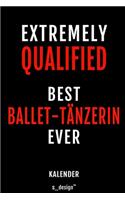 Kalender für Ballet-Tänzer / Ballet-Tänzerin