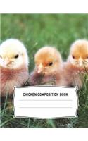 Chicken Composition Book