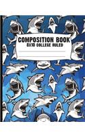 Composition book - 8x10 college ruled