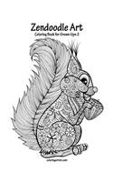 Zendoodle Art Coloring Book for Grown-Ups 2: (2 Zendoodle Art)