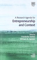 A Research Agenda for Entrepreneurship and Context (Elgar Research Agendas)