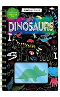 Scratch Art: Dinosaurs