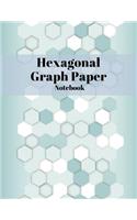Hexagonal Graph Paper Notebook
