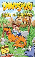 Dinosauri libro da colorare