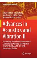 Advances in Acoustics and Vibration II