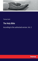 Holy Bible: According to the authorized version. Vol. 2