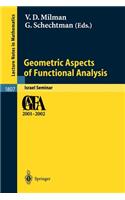 Geometric Aspects of Functional Analysis