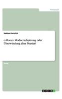 c-Moocs. Modeerscheinung oder Überwindung alter Muster?