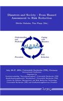 Disasters and Society - From Hazard Assessment to Risk Reduction