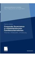 Corporate Governance in Mittelständischen Familienunternehmen