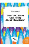 Top Secret! What 100 Brave Critics Say about Bunnicula