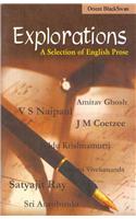 Explorations: A Selection Of English Prose: English Language and Literature