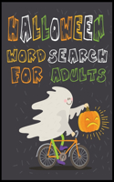 Halloween Word Search for Adults