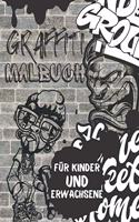 Graffiti Malbuch Für Kinder Und Erwachsene