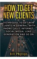How to get new clients