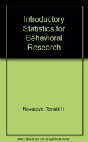 Introductory Statistics for Behavioral Research