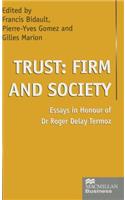 Trust, Firm and Society