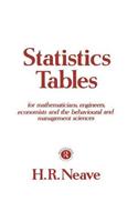Statistics Tables