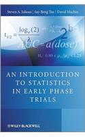 Introduction to Statistics in Early Phase Trials