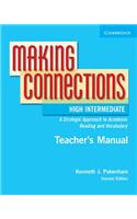 Making Connections High Intermediate Teacher's Manual