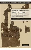 Peripatetic Philosophy, 200 BC to AD 200