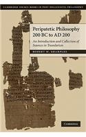 Peripatetic Philosophy, 200 BC to Ad 200