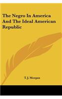 Negro In America And The Ideal American Republic