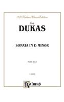 Sonata in E-Flat Minor