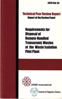REQUIREMENTS FOR DISPOSAL OF REMOTE HANDLED TRANSURANIC WASTE AT THE WASTE ISOLATION PLANT (I00553)