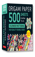 Origami Paper 500 Sheets Flower Patterns 6 (15 CM)