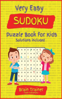 The Very Easy #100 Sudoku Challenge Puzzle Book For Kids