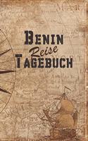 Benin Reise Tagebuch: 6x9 Reise Journal I Notizbuch mit Checklisten zum Ausfüllen I Perfektes Geschenk für den Trip nach Benin für jeden Reisenden
