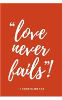 Love Never Fails