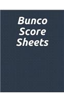 Bunco Score Sheets