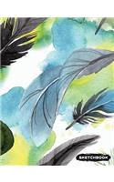 Sketchbook: (Cool Feather Designs)