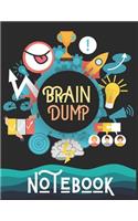 Brain Dump Notebook: Crazy Variety Of Pages To Help You Declutter Your Brain