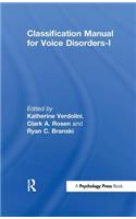 Classification Manual for Voice Disorders-I