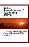 Radnor Reminiscences