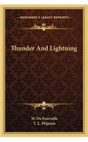 Thunder And Lightning