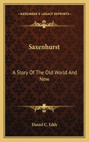 Saxenhurst: A Story Of The Old World And New