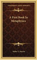 A First Book in Metaphysics