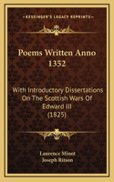 Poems Written Anno 1352